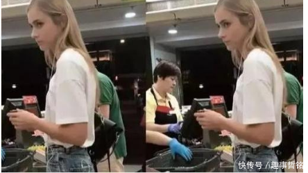 外国小姐姐因1.8米身高走红, 回眸一笑美翻众人