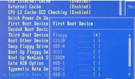 联想笔记本z380如何选择光驱为第一启动项_3