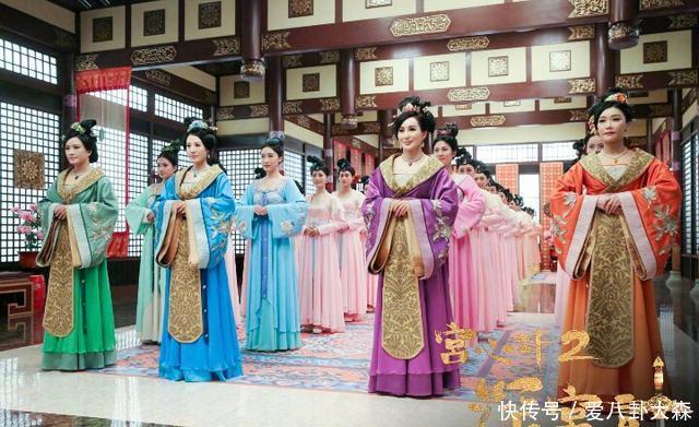 古装宫廷剧《宫心计2:深宫计》,一男配三女的
