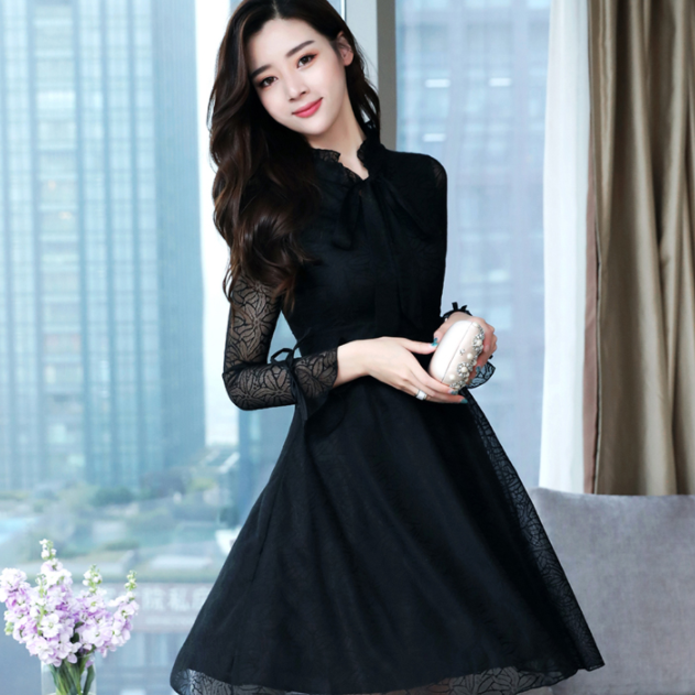 天气渐凉,这几款长袖连衣裙美的不像话,你觉得