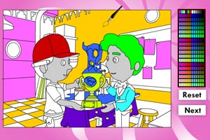 万能阿曼填色,万能阿曼填色小游戏,360小游戏