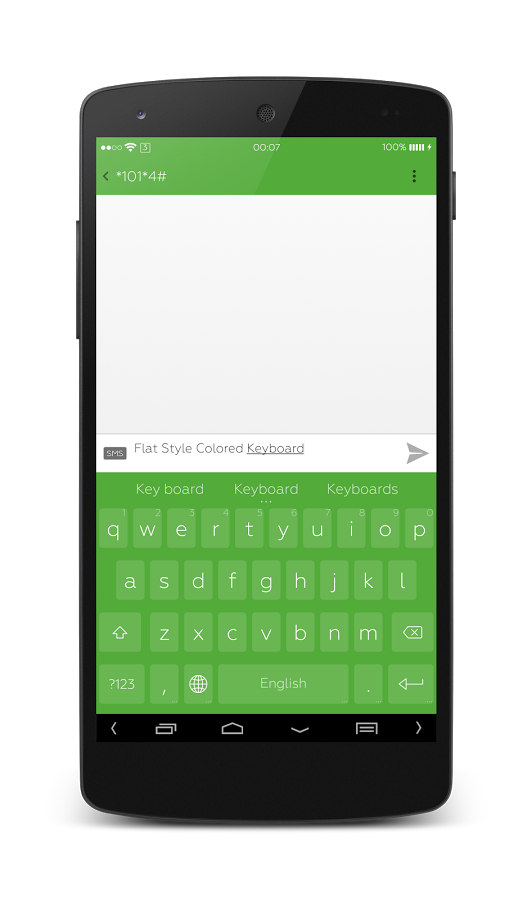 Flat Style Colored Keyboard截图6