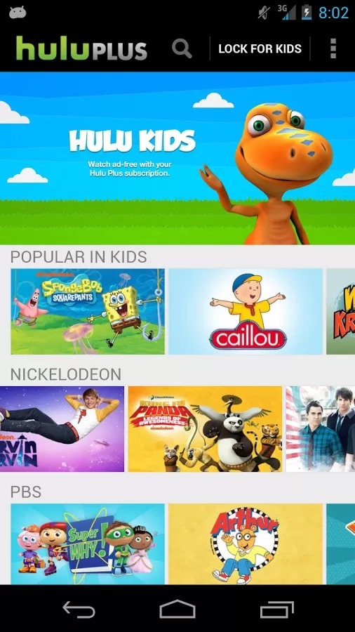 Hulu Plus截图3