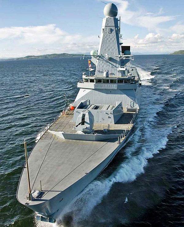 欧洲最强驱逐舰之45型驱逐舰