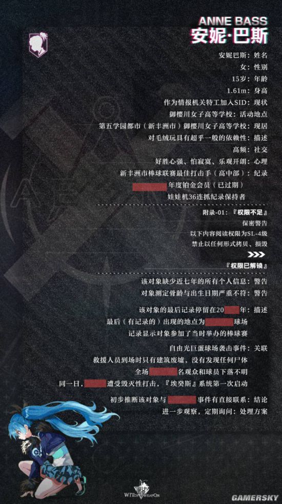 魔女兵器安妮巴斯立绘及技能属性评测