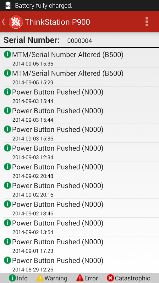 Lenovo Mobile Diagnostics截图5