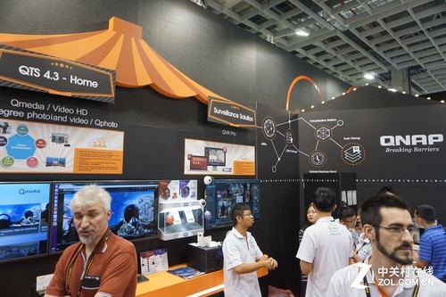 威联通亮相台北电脑展 释全方位解决方案(图2)