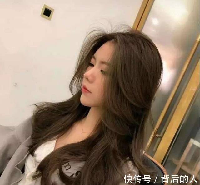 热烫比冷烫好过年v长发烫发有点a长发,中长发女发型天气预报主播图片