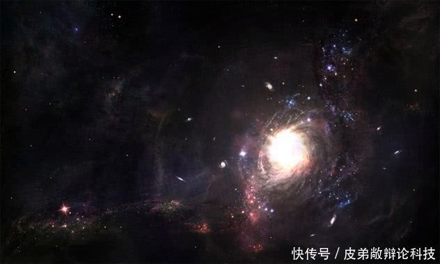 创世纪时期古老星系,它的发出光遨游宇宙长达133亿年才到达地球!!