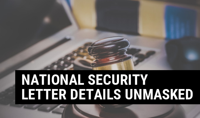 国家安全信件细节揭露