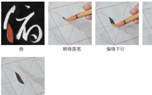 草书（今草）的基本笔画及其书写方法(转自网络)