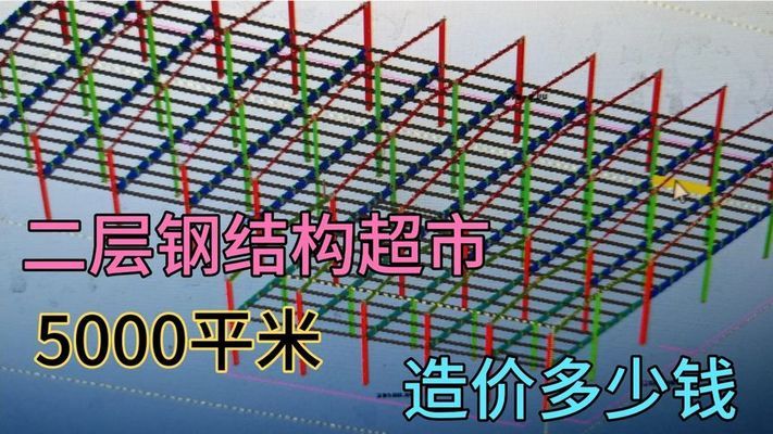 1000平鋼結構超市造價 裝飾幕墻施工 第2張