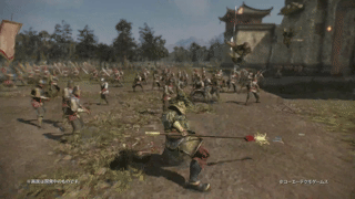 《真三国无双8》三大枪系武将战斗动图对比