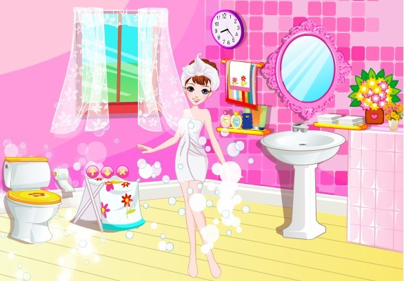 粉红浴室,粉红浴室小游戏,360小游戏-360游戏