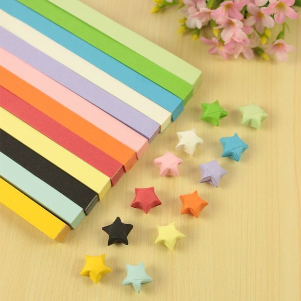 怎么用纸折星星