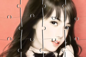 <em>女生</em>拼图<em>小游戏</em>
