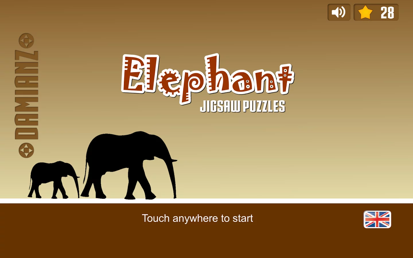 Elephant Jigsaw Puzzle截图1