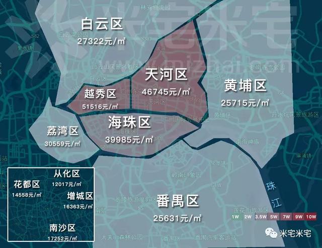 28个热点城市房价地图来了 26城房价已破万 涨得最凶的是它