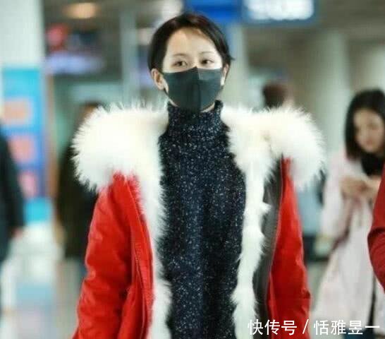 杨紫也认真过冬,红外套配高领毛衣,这才是90后
