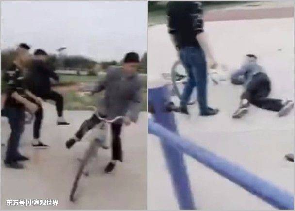 想做网红无底限!江苏盐城2渣男殴打智障男取乐,还拍片发网上!