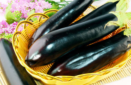 橡皮章素材茄子