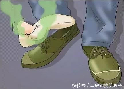 恶搞漫画:对付泼妇方法?大妈,请看我香港脚!