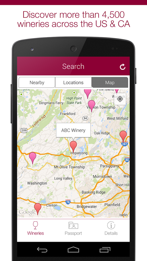 Winery Passport - Wine Tasting截图1