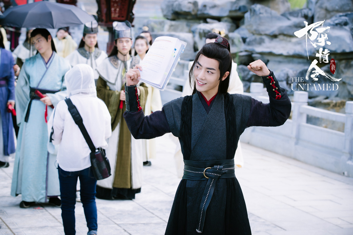 《陈情令》曝最新花絮照 肖战王一博配合默契网友直呼我可以