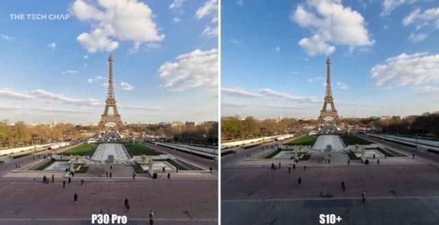 法国小伙用华为P30pro和三星S10+对比拍照,到