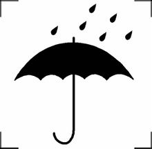 "怕雨"是我国制定的运输包装指示性标志名称之一,其描述"包装物品