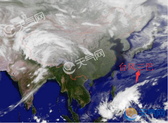 2018年2号台风最新消息 台风三巴14日起将影响我国