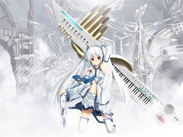 求白发初音萌图_360问答