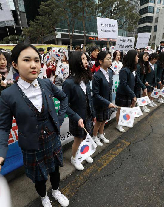 日本举办\＂竹岛日\＂ 韩国炸锅:挑衅!强烈抗议!