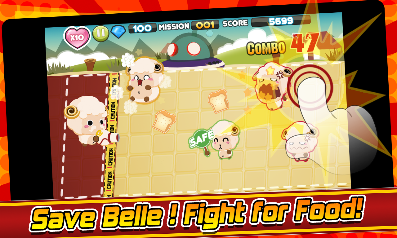 Defense the sheep-Belle War截图1