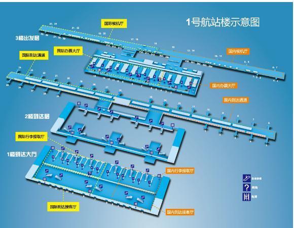 上海浦东国际机场t1航站楼流程改造工程