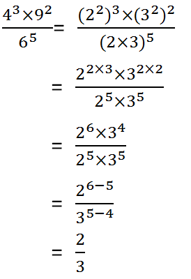 4的3次方*9的2次方\/6的5次方怎么计算_