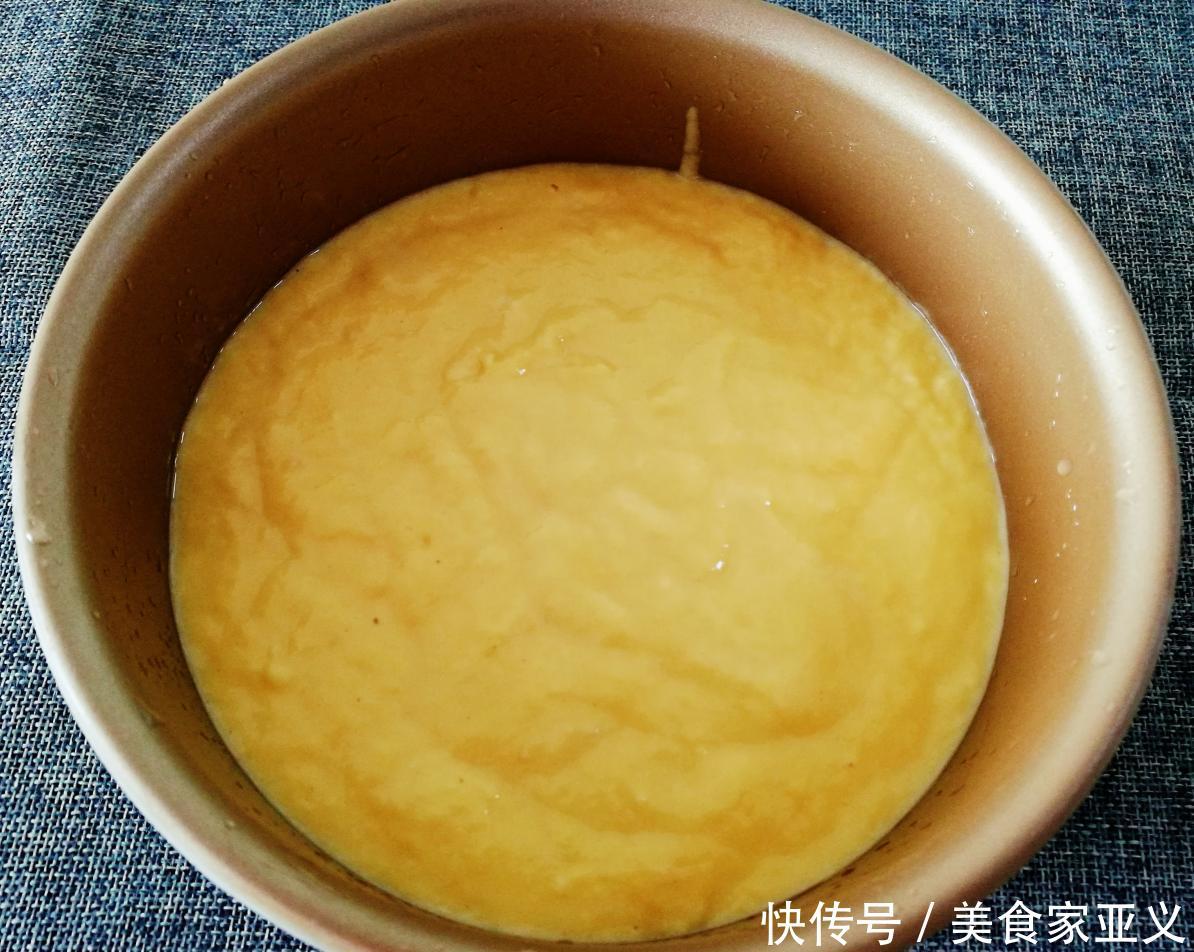 这种玉米面发糕香甜蓬松真软和, 连糖尿病人也