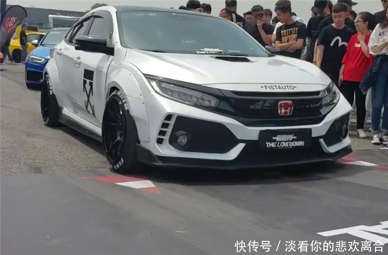 17万思域改装“宽体”,挂北京车牌,7秒破百,亮点是排气管口径 优德w88官方登录
