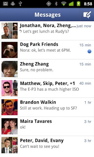 Facebook Messenger截图6