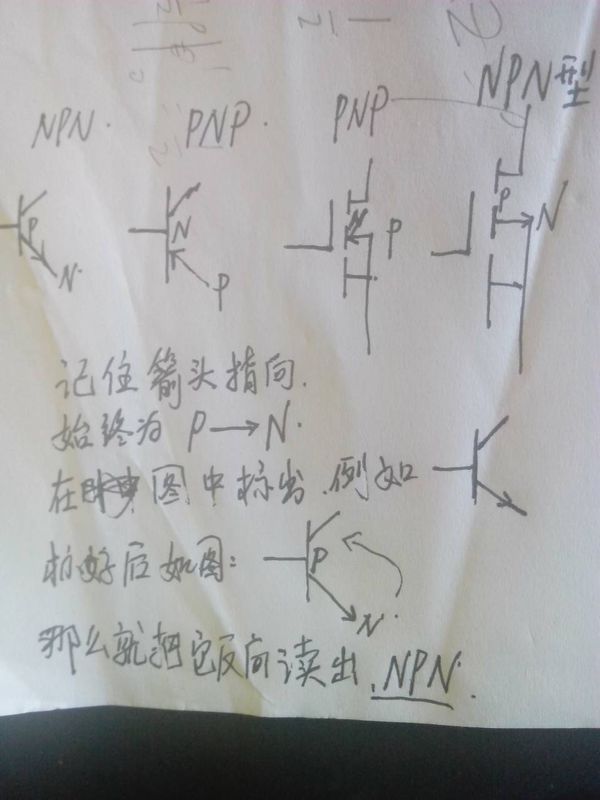 如何分辨场效应管的N沟道和P沟道?怎么辨别三