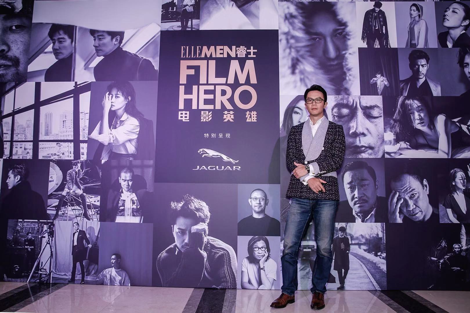 著名作家江南担任电影英雄盛典评委  为幕后工作者颁奖
