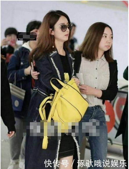 赵丽颖又惊艳了一把,大衣配超短裤,双腿美的好