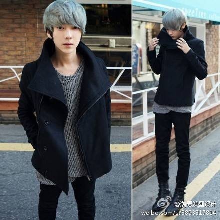 哪位发型达人知道这个发型的颜色叫什么颜色吗