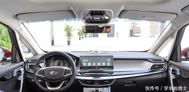 吉利首款MPV汽车吉利嘉际,不仅颜值高,空间也