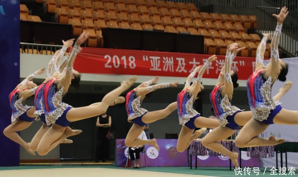 2018亚太杯国际艺术集体操比赛在成都体育学