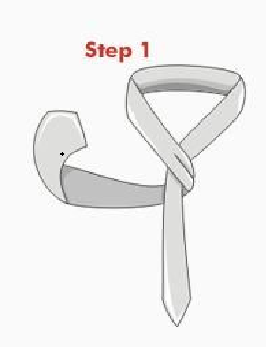 快速打领带图解