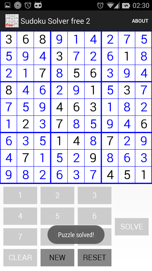 Sudoku Solver Free截图2