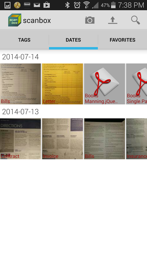 Scanbox, Document Management截图7