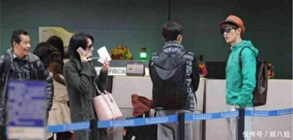 张翰机场偶遇前任,看娜扎和郑爽的眼神完全不