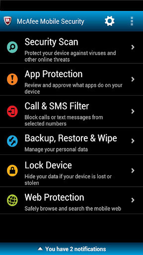 McAfee手机杀毒截图5